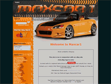 Tablet Screenshot of maxcar1.com